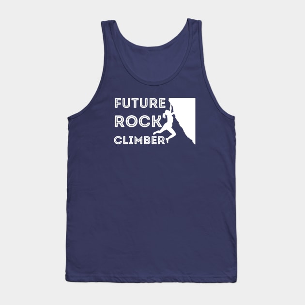 Future Rock Climber Girl Tank Top by High Altitude